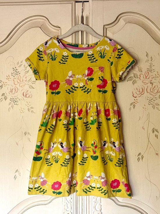 Mini Boden Other - Mini Boden 8-9Y Fairy Print Soft Jersey Dress w/Pockets